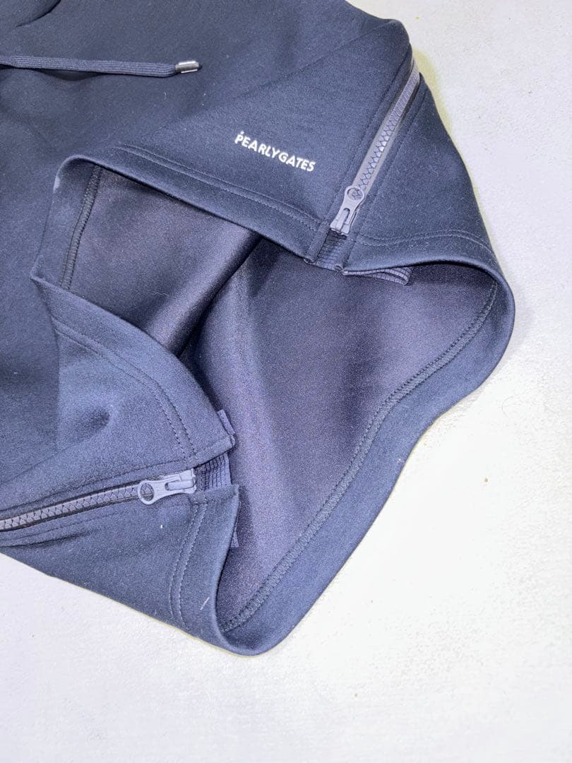 （美品）パーリーゲイツ 、高機能スウェット素材、セットアップ、サイズ0