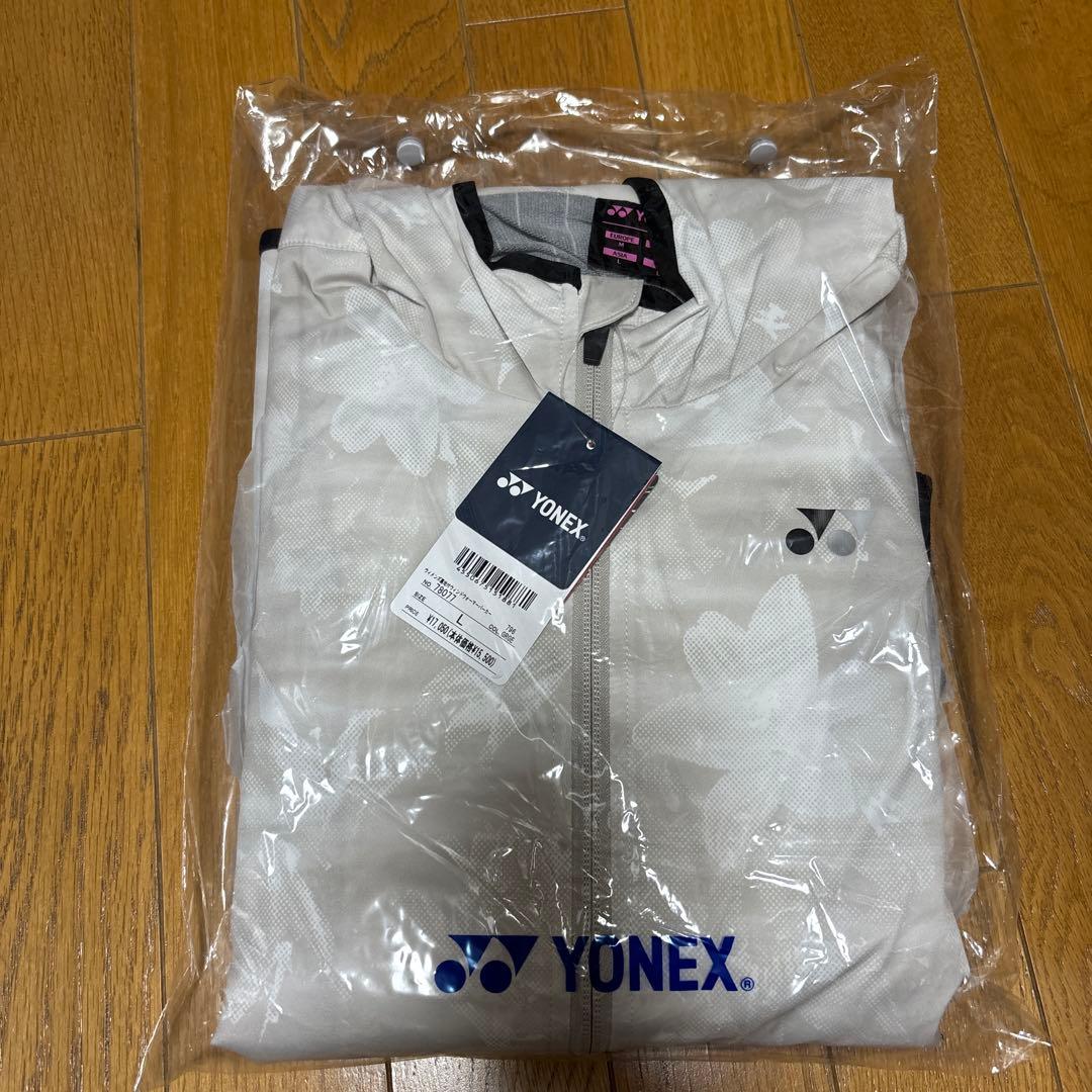 YONEX 花柄ジャージ ホワイト 未使用