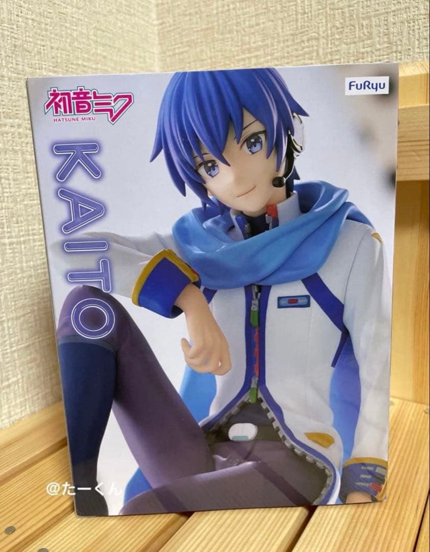 初音ミク カイト　ぬーどるストッパーフィギュア　KAITO ふわぷち