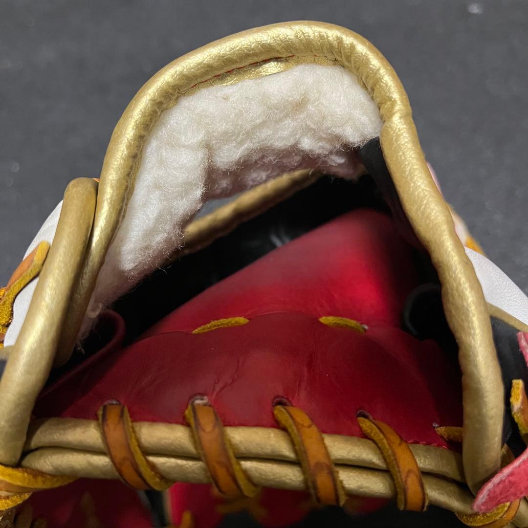 Wilson ワナビーヒーロー 軟式 野球 グローブ 赤/黒/白 160