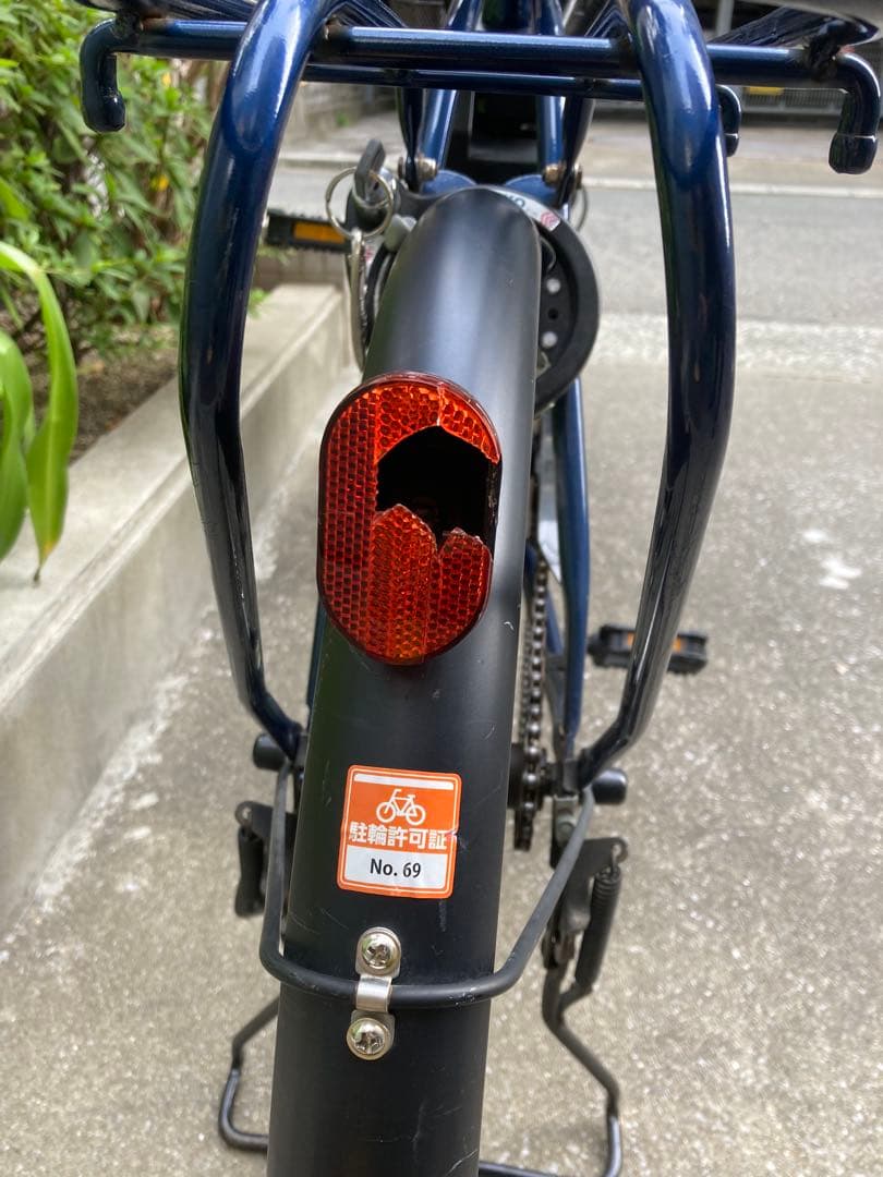 電動アシスト自転車 ネイビー