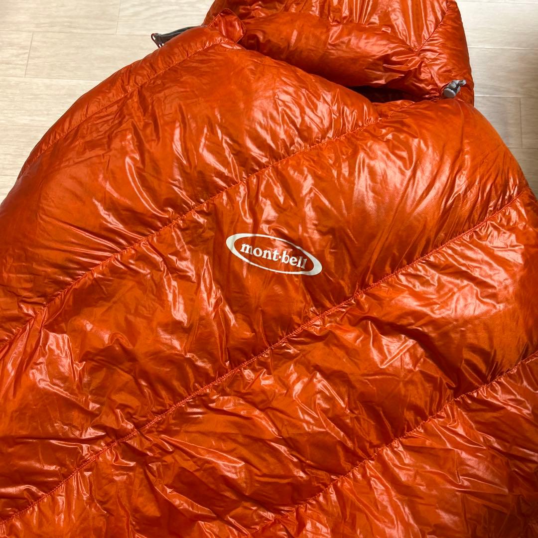 mont-bell ダウンハガー　#1 アルパイン　収納袋欠品　ダウンシュラフ