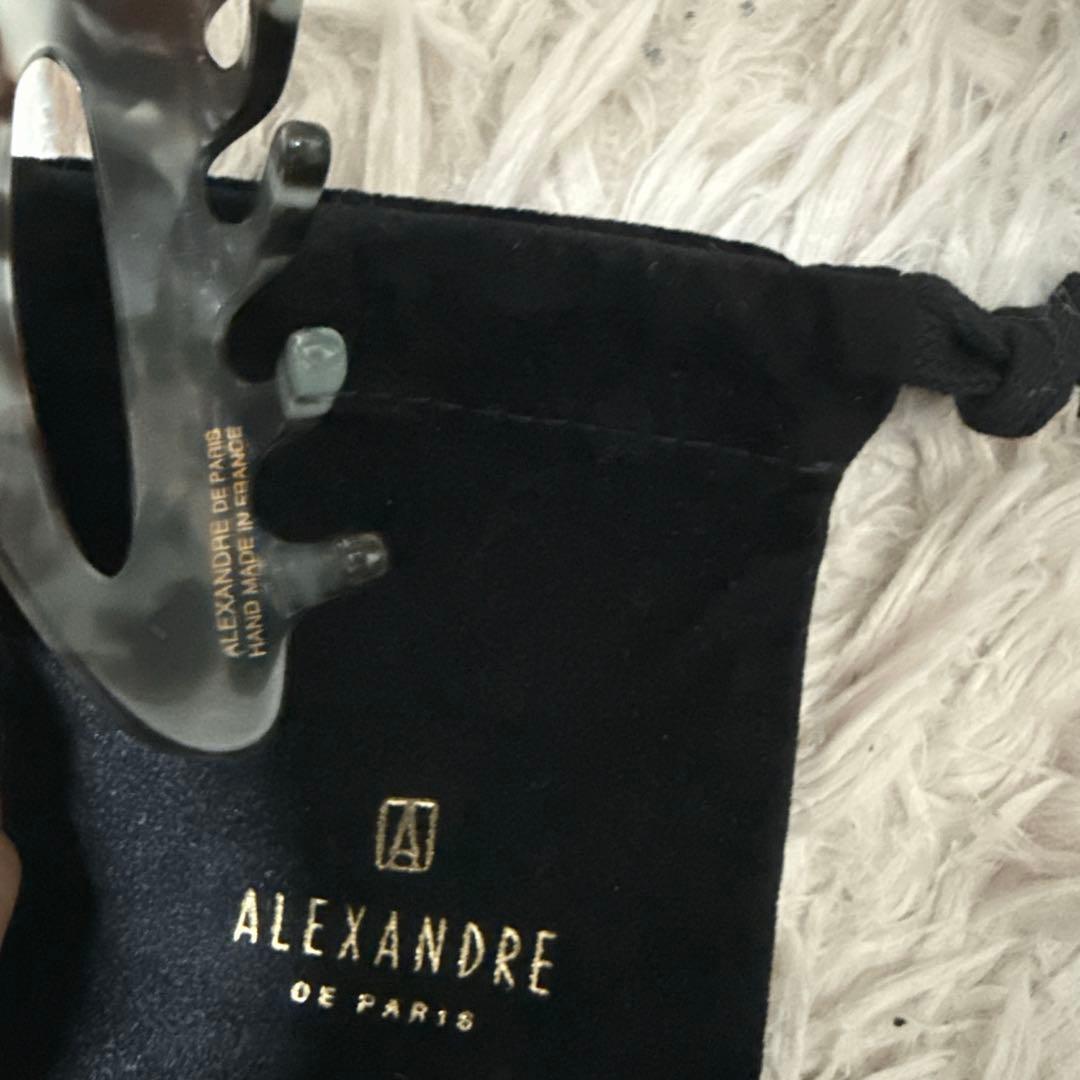 ALEXANDRE DE PARIS ブラックSヘアクリップ