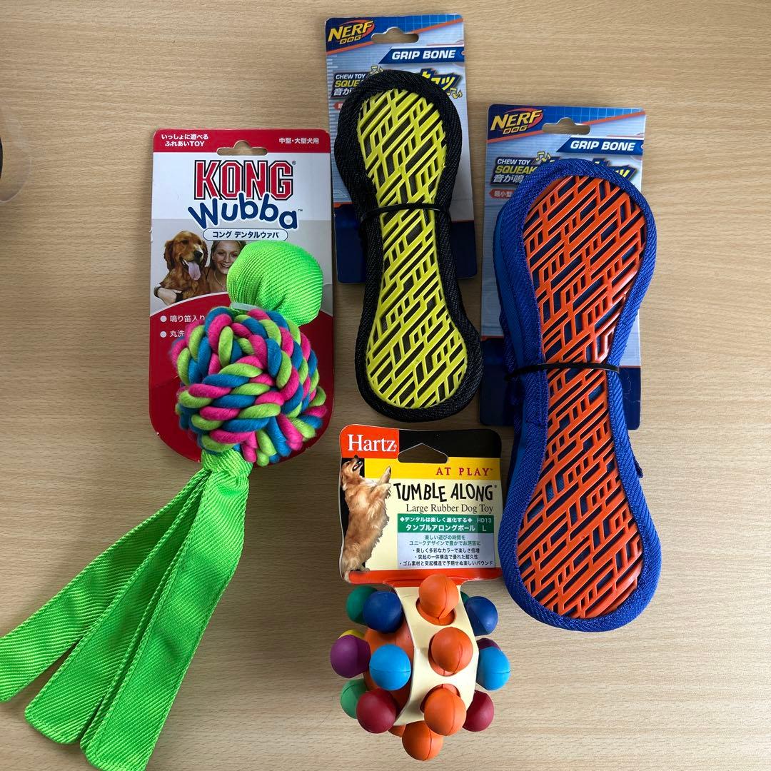 犬のおもちゃ　12個セット　大型犬　中型犬　KONG Tonka フリスビー