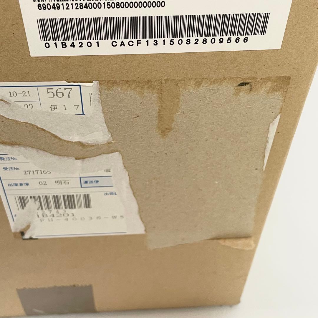 【未開封】ノーリツ ガスファンヒーター　GFH-4003S-W5 プロパンガス用