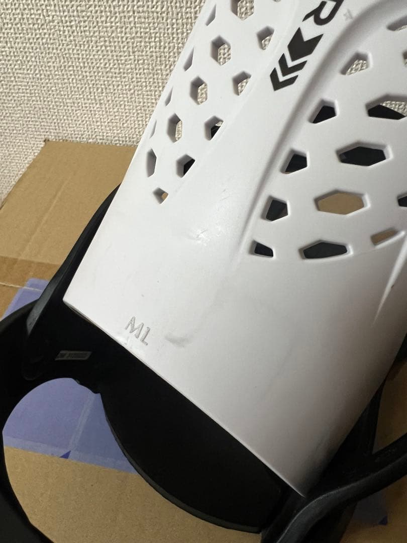 FLUX PR ビンディング ホワイト/ブラック Mサイズ