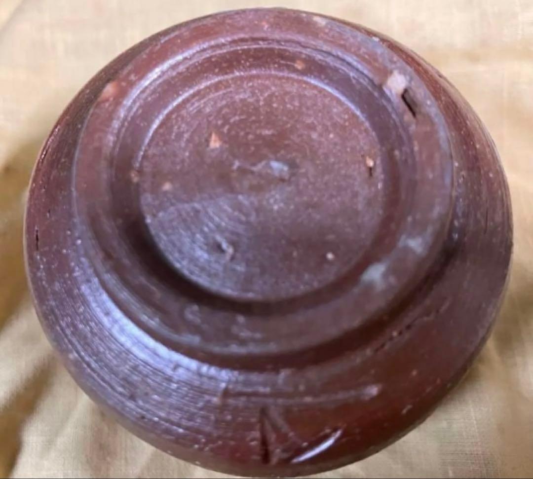 備前焼 瓶＋ぐい呑み 山本雄一作