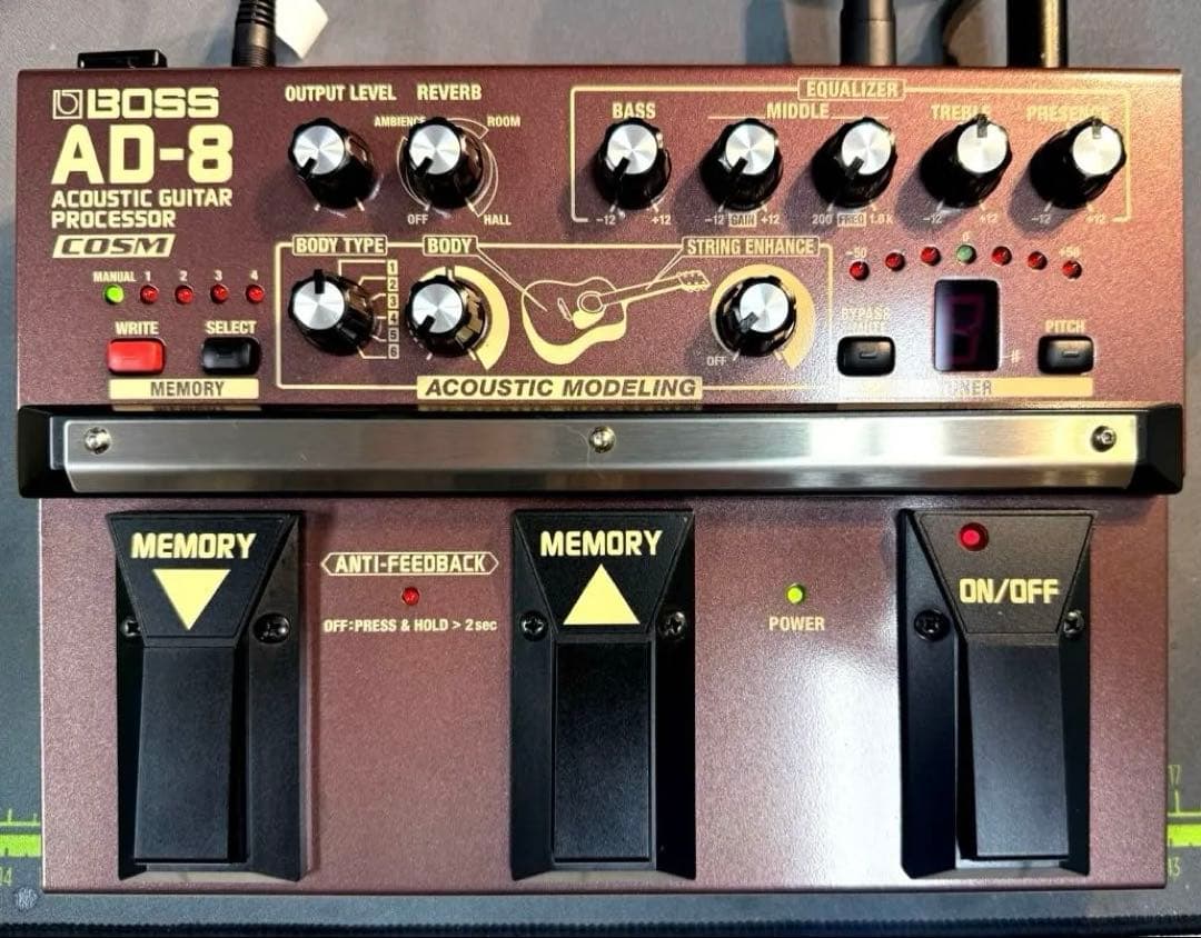 【名器】BOSS AD-8 アコースティックギター プロセッサー