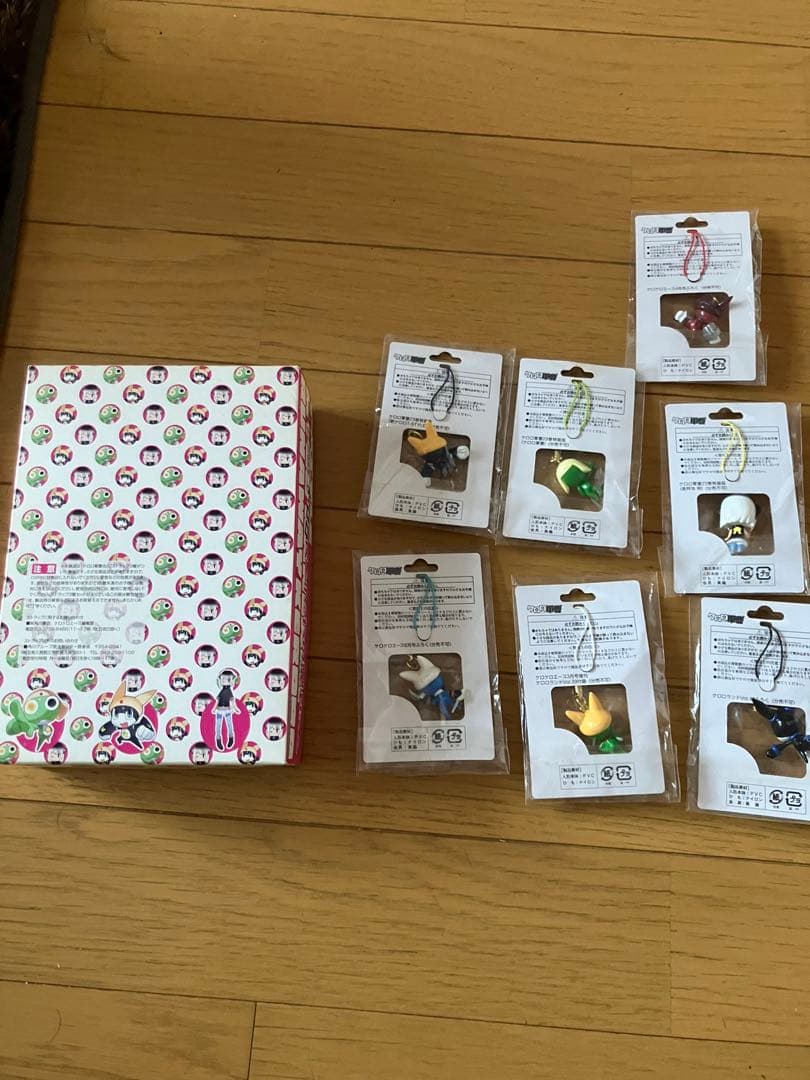 ケロロ軍曹23特装版　他　ケロケロエース付録　非売品　ストラップ全部で7種類