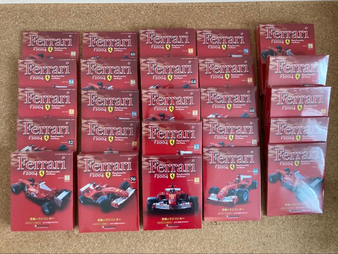 未開封　ディアゴスティーニ　フェラーリF2004 1〜100巻＋バインダー