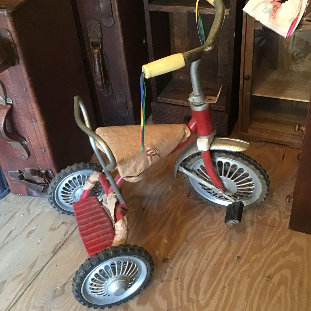 昭和レトロ デットストック 三輪車