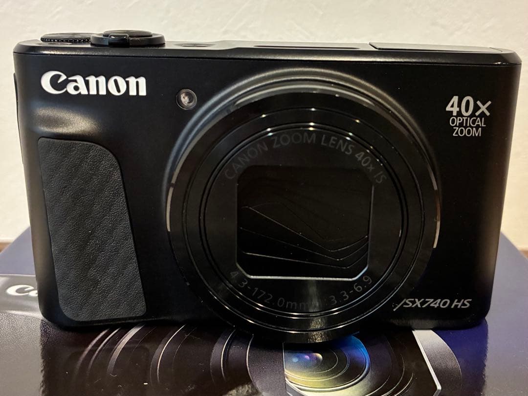Canon PowerShot SX740hs ブラック