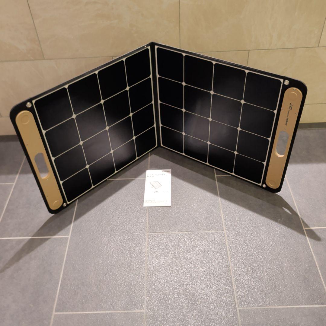 【美品】JVC ポータブルソーラーパネル BH-SP100 防災