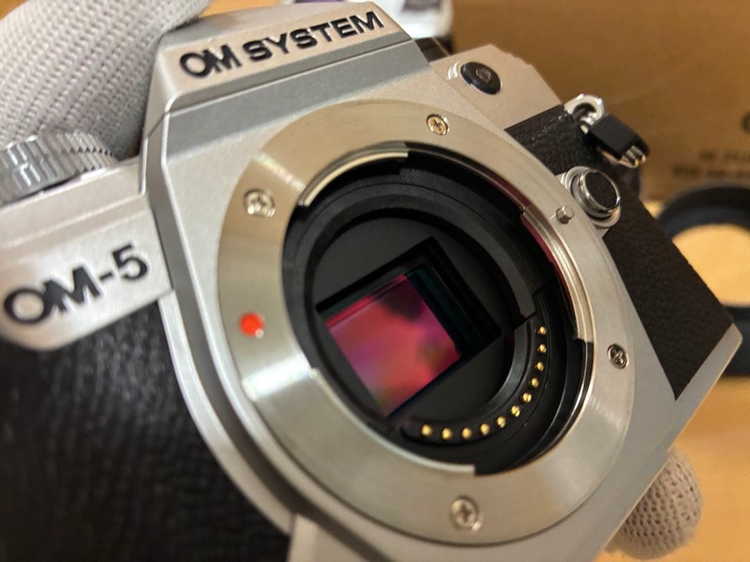 【タイムセール】OM SYSTEM OM-5 ミラーレスカメラ シルバー