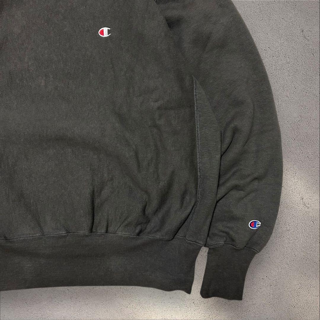 希少カラーChampion 90s USA製Reverse Weaveチャコール
