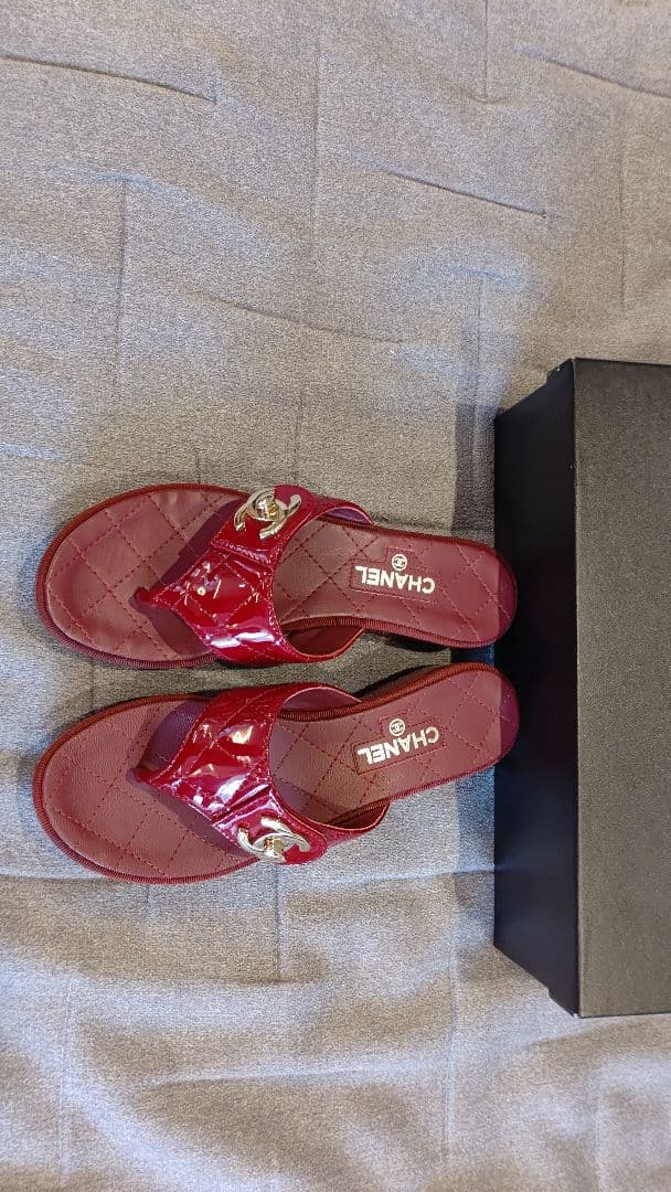 お値下げ♡CHANEL　マトラッセ　サンダル　ローヒール