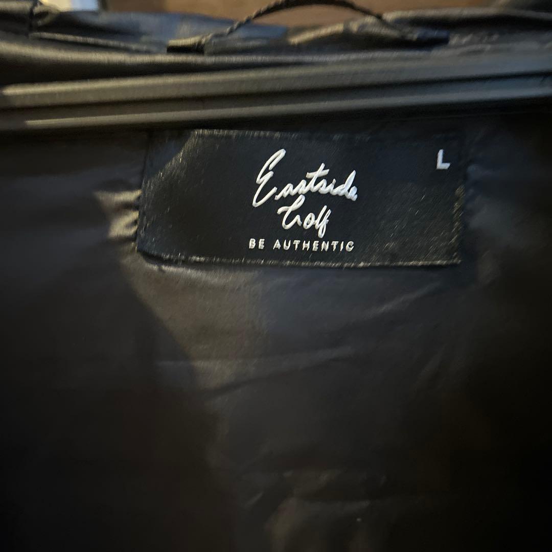 EASTSIDE GOLF フード付きベスト L ブラック