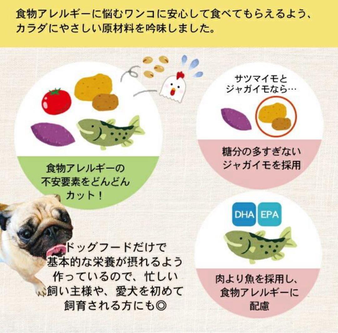 【あちゃ様】ネイティブドッグプレミアムフィッシュ 低アレルゲン　未開封3袋9kg