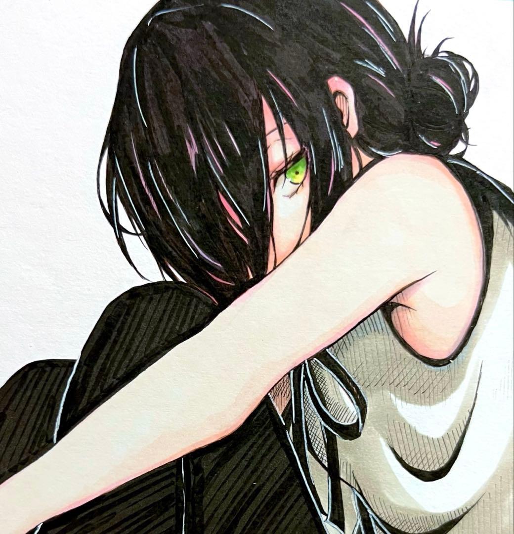 ア*ム様 チェンソーマン レゼ 手書きイラスト❕