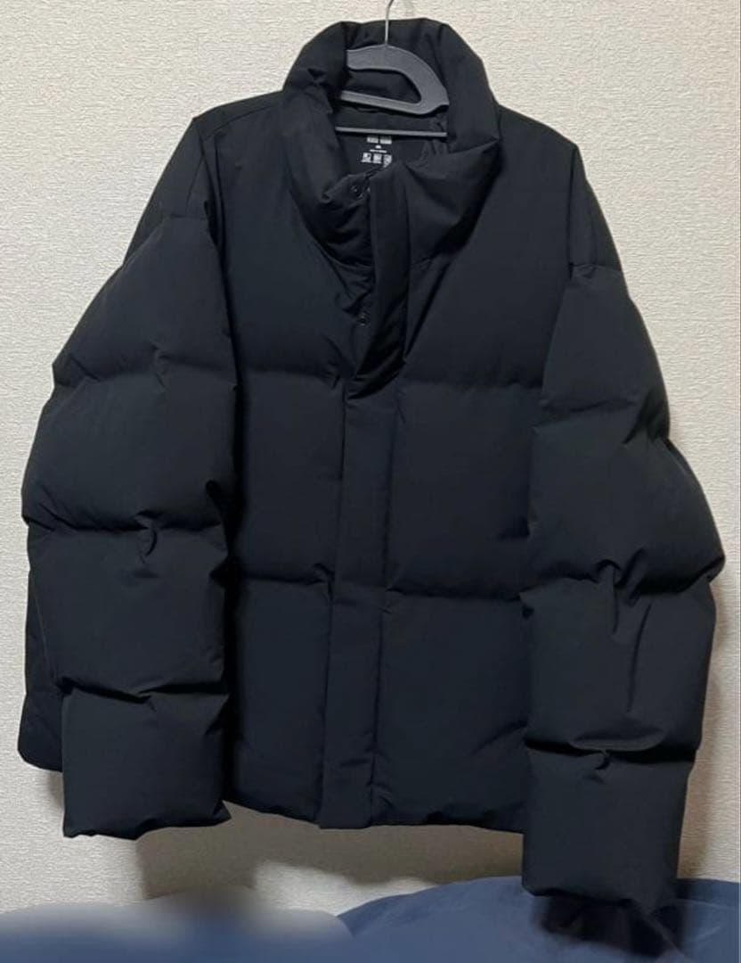 【完売品】今期モデル シームレスダウンジャケット ブラック 4XL