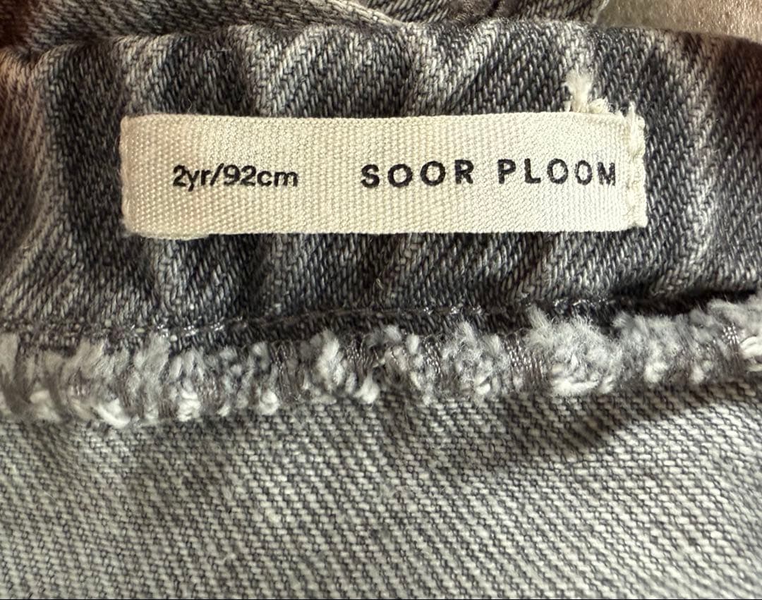 ロンパース・カバーオール Soor Ploom Oona Romper Grey Denim - 2y