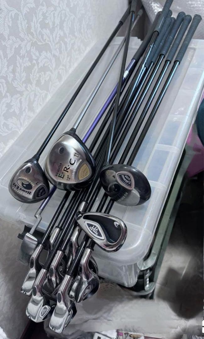 女性用　キャロウェイ ホークアイ&Laura Legranceゴルフセット12本