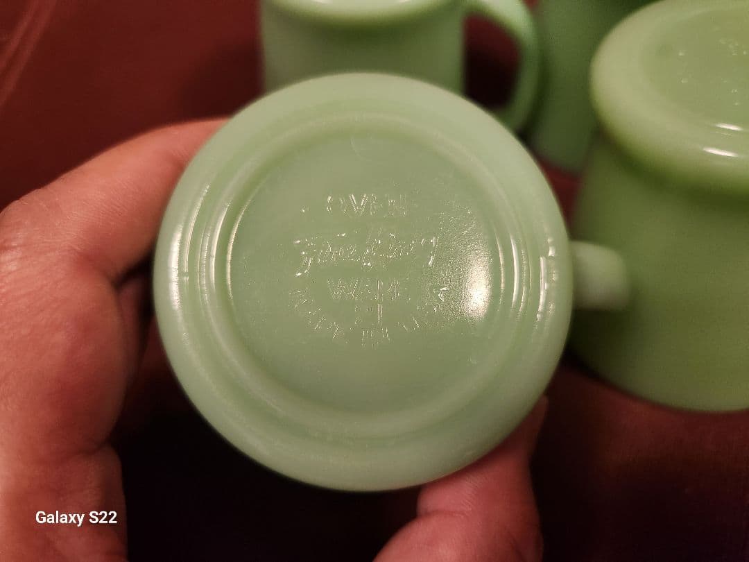 Fire King ジェダイカラー マグカップ 4個セット