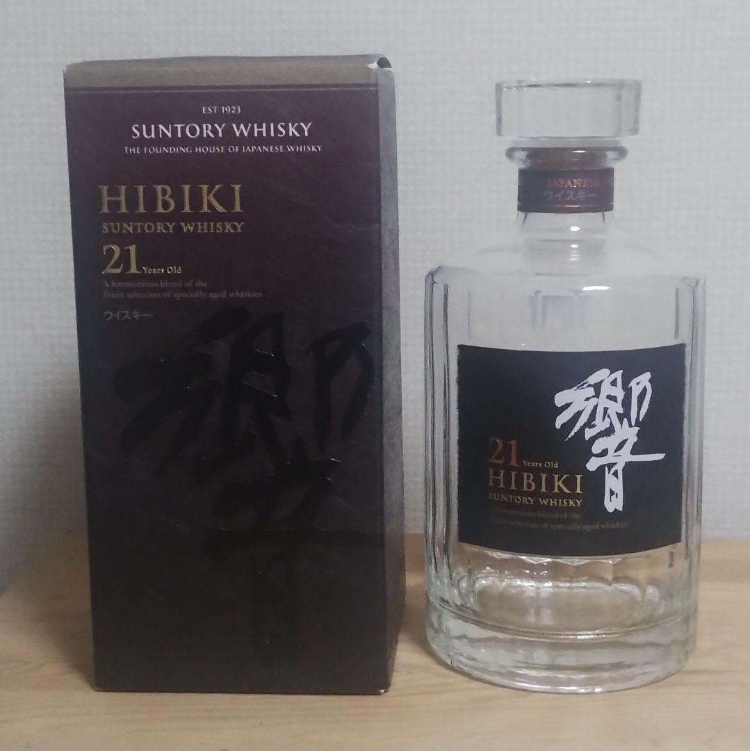 響 21年 （空瓶、空箱）