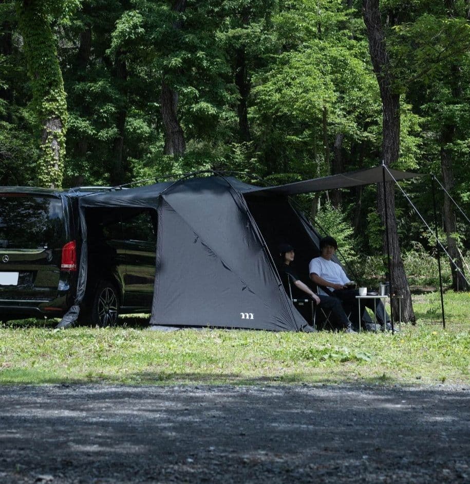 muraco　Penelope カーサイドタープ ブラック　復刻版