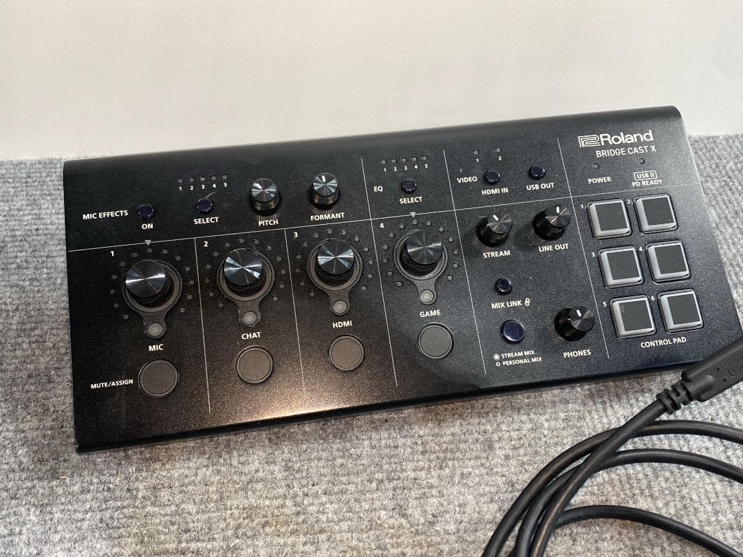 Roland BRIDGE CAST X キャプチャーボード　配信機器