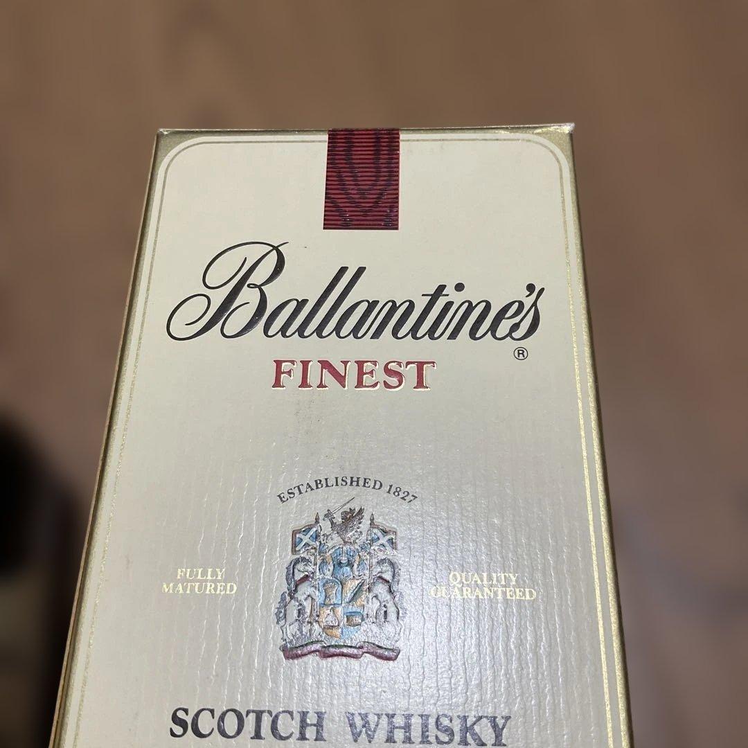 バランタインファイネスト赤紋章 750ml43%未開栓古酒スコッチレッドレーベル