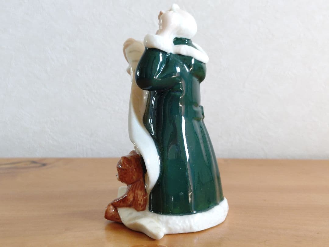 【マミー】【希少/限定品】ロイヤルコペンハーゲン グリーンサンタ