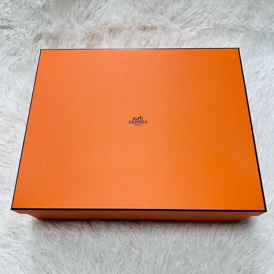 HERMES 空箱のみ ギフトBOX オレンジ 080 ケリー ボリード
