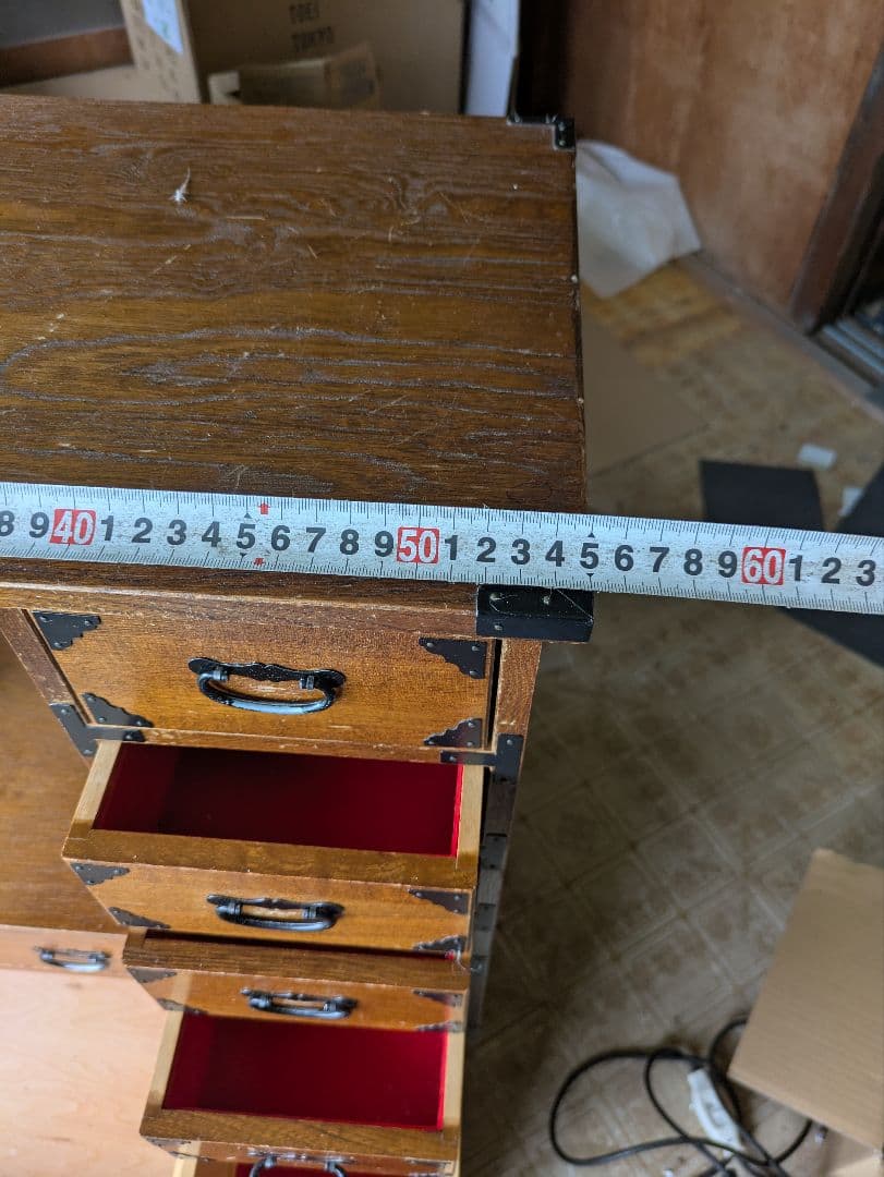 最終金額代箪笥　民藝箪笥　和箪笥　古家具　小箪笥　小棚　小引き出し鍵無し