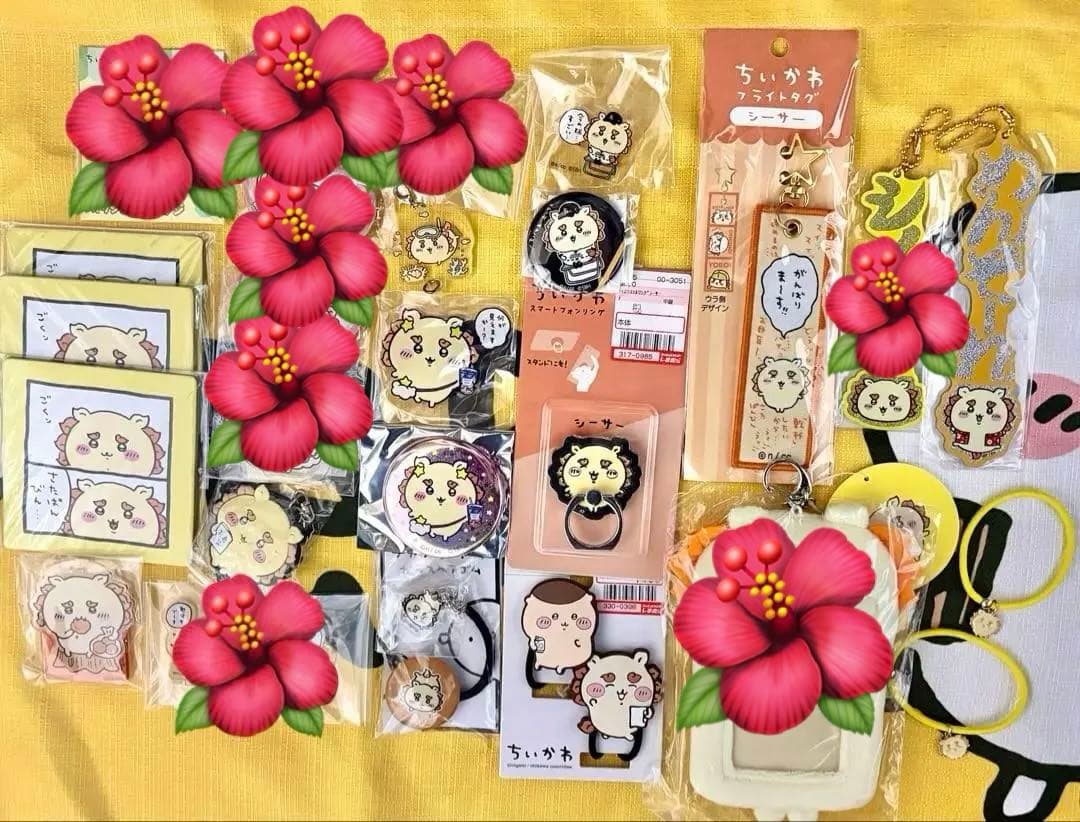 【バラ可】ちいかわ シーサー グッズ セット ★初期グッズあり