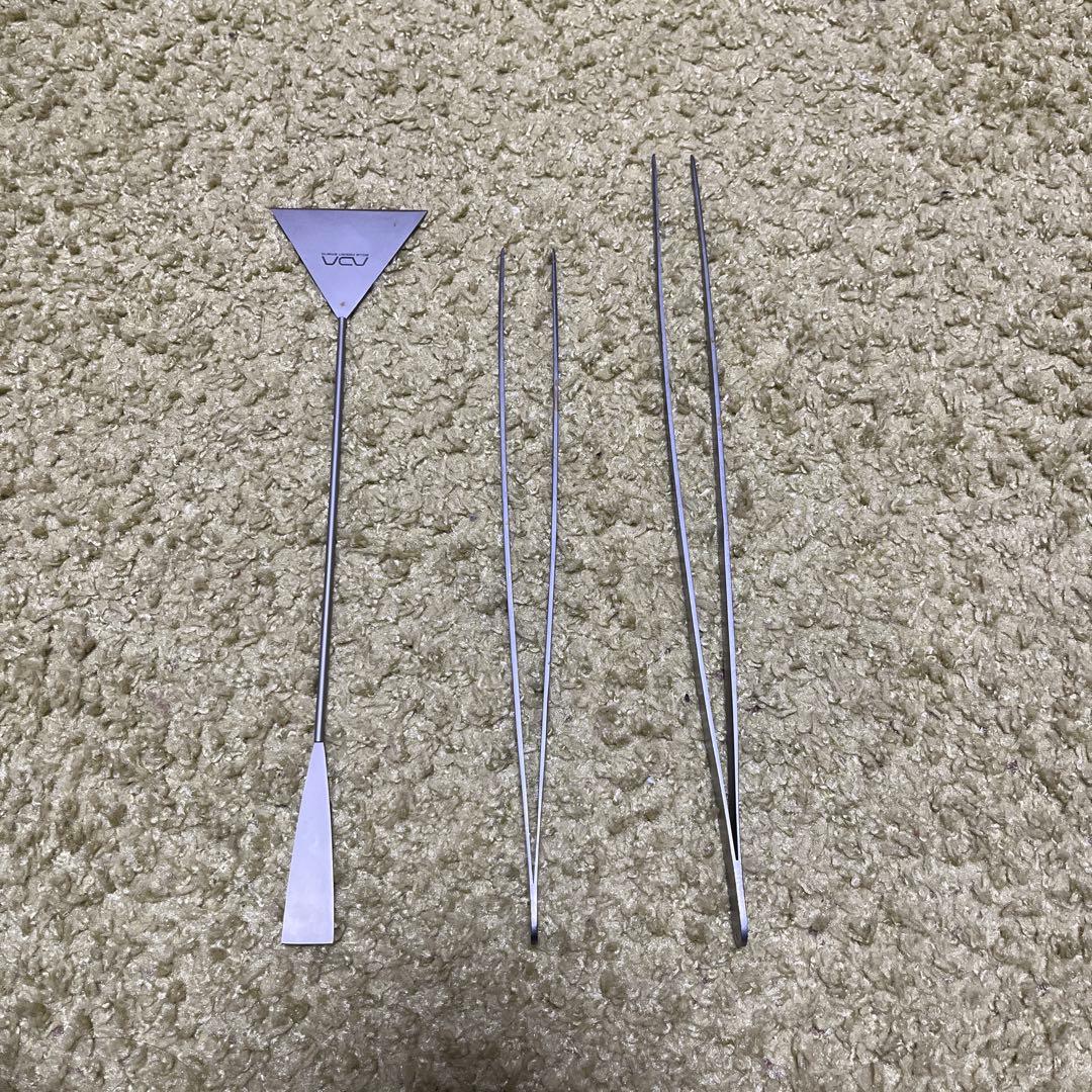 ADA dooa アクアピンセット L M ピンセット2本