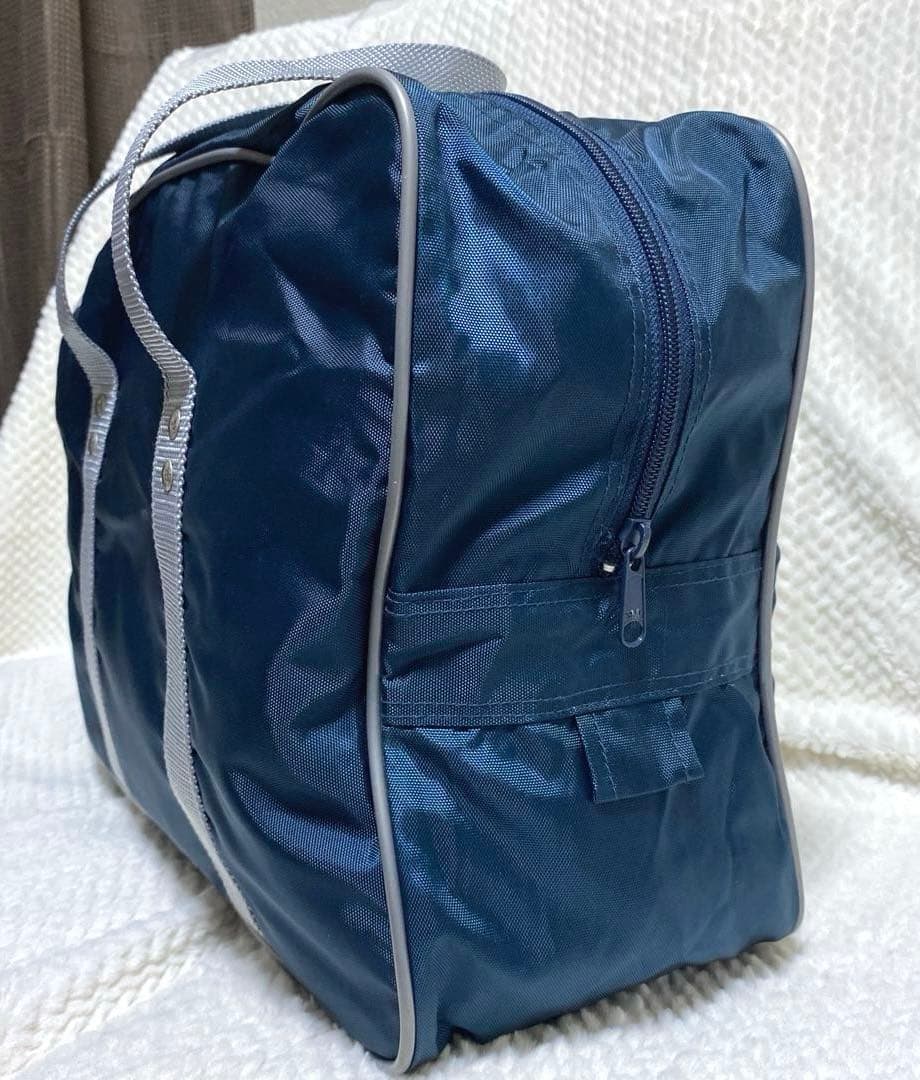 くり様 旧型】ワールドペガサス スクバ スクールバッグ 紺 チャーム付 ワッぺ