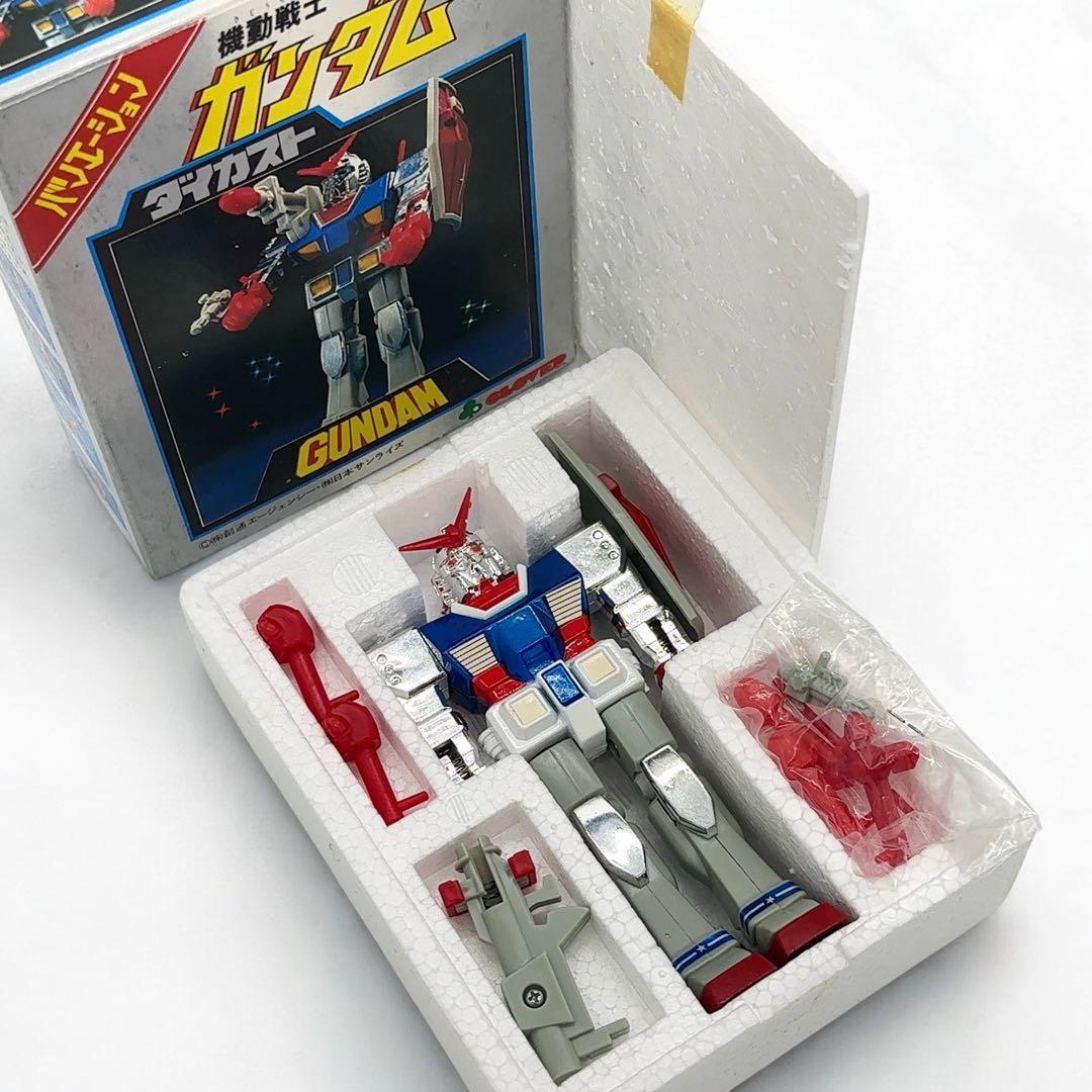 ガンダム クローバー ダイカスト 未使用 希少 ビンテージ 当時物