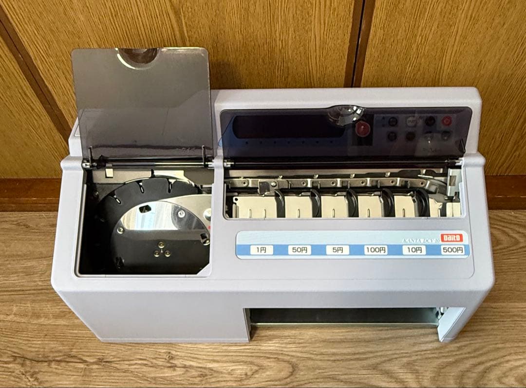 【美品】DAITO 硬貨選別計数機 DCV-10