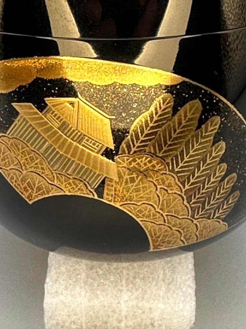 茶道具　棗　池端治峰　地紙蒔絵