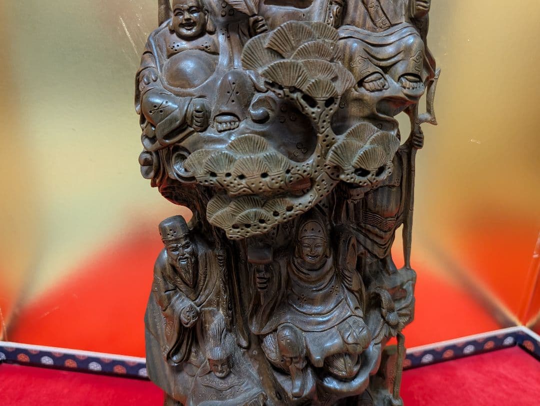 美術品 彫刻 木彫り 七福神