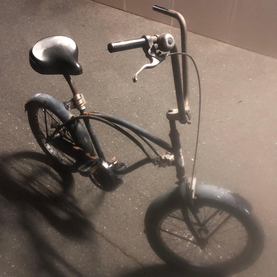 ビーチクルーザー レインボー　レア　チョッパハン風　カスタムベース