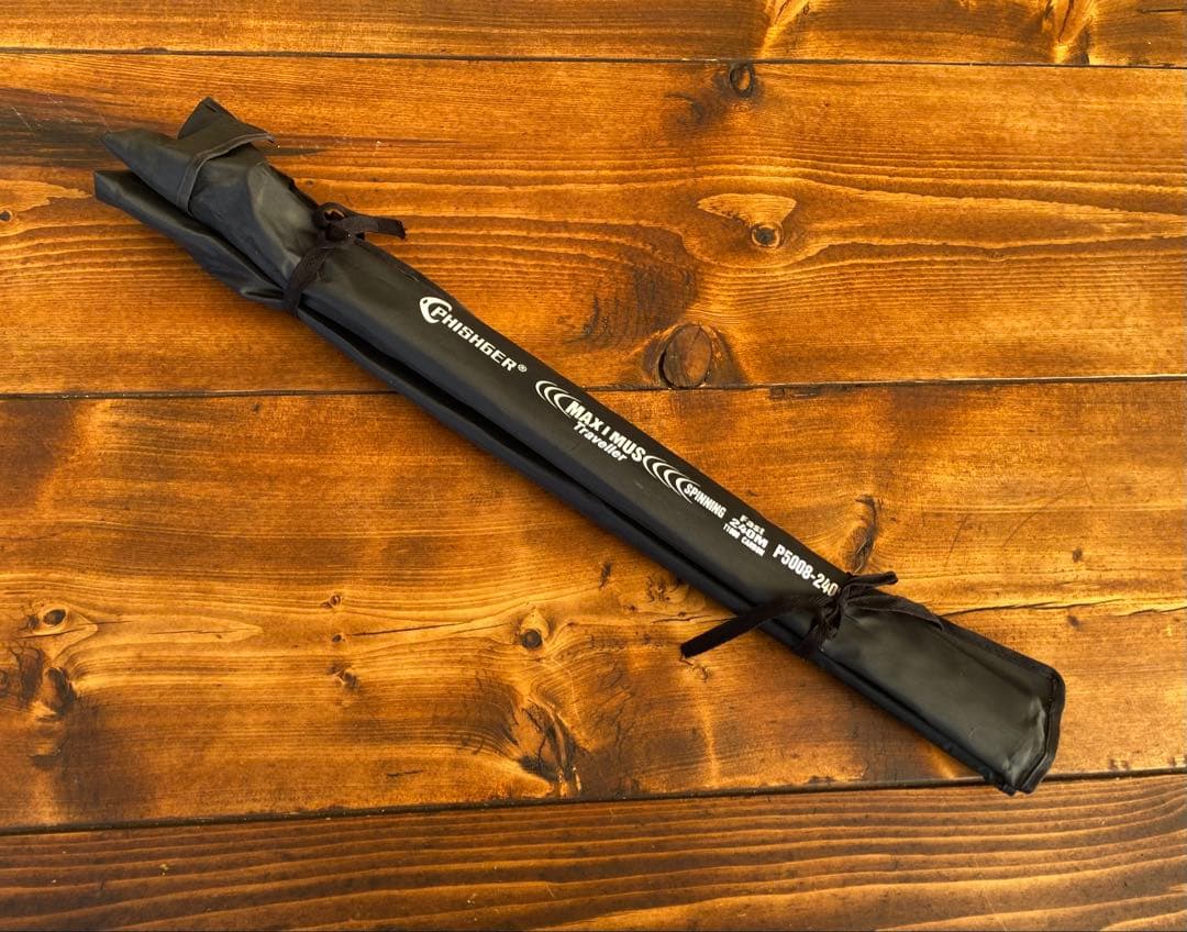 超軽量　カーボンロッド　エギングロッド　パックロッド　8ft スピニングロッド