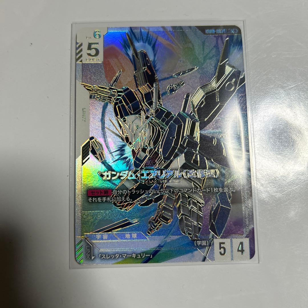ガンダムカードゲーム　ガンダム・エアリアル(改修型) LR++