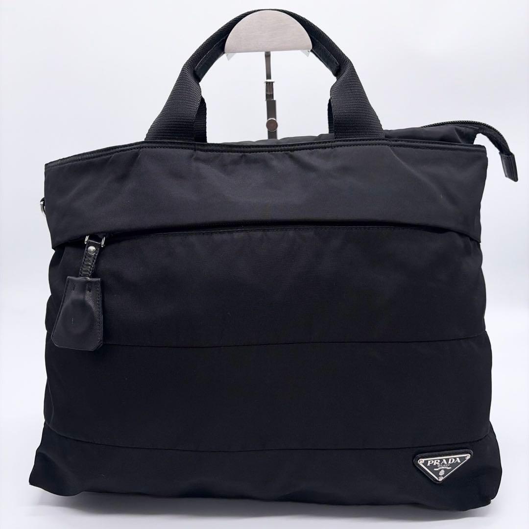 PRADA プラダ ナイロン トートバッグ テスート ハンドバッグ 2way