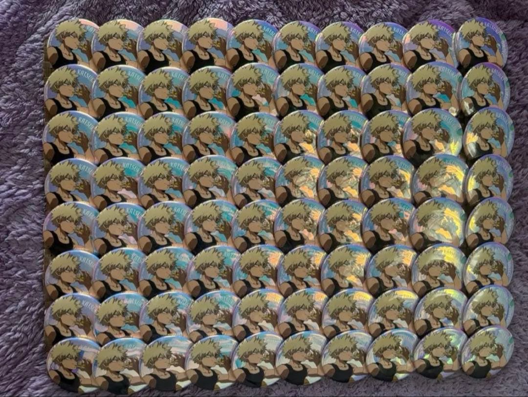 ヒロアカ　爆豪勝己　缶バッジ