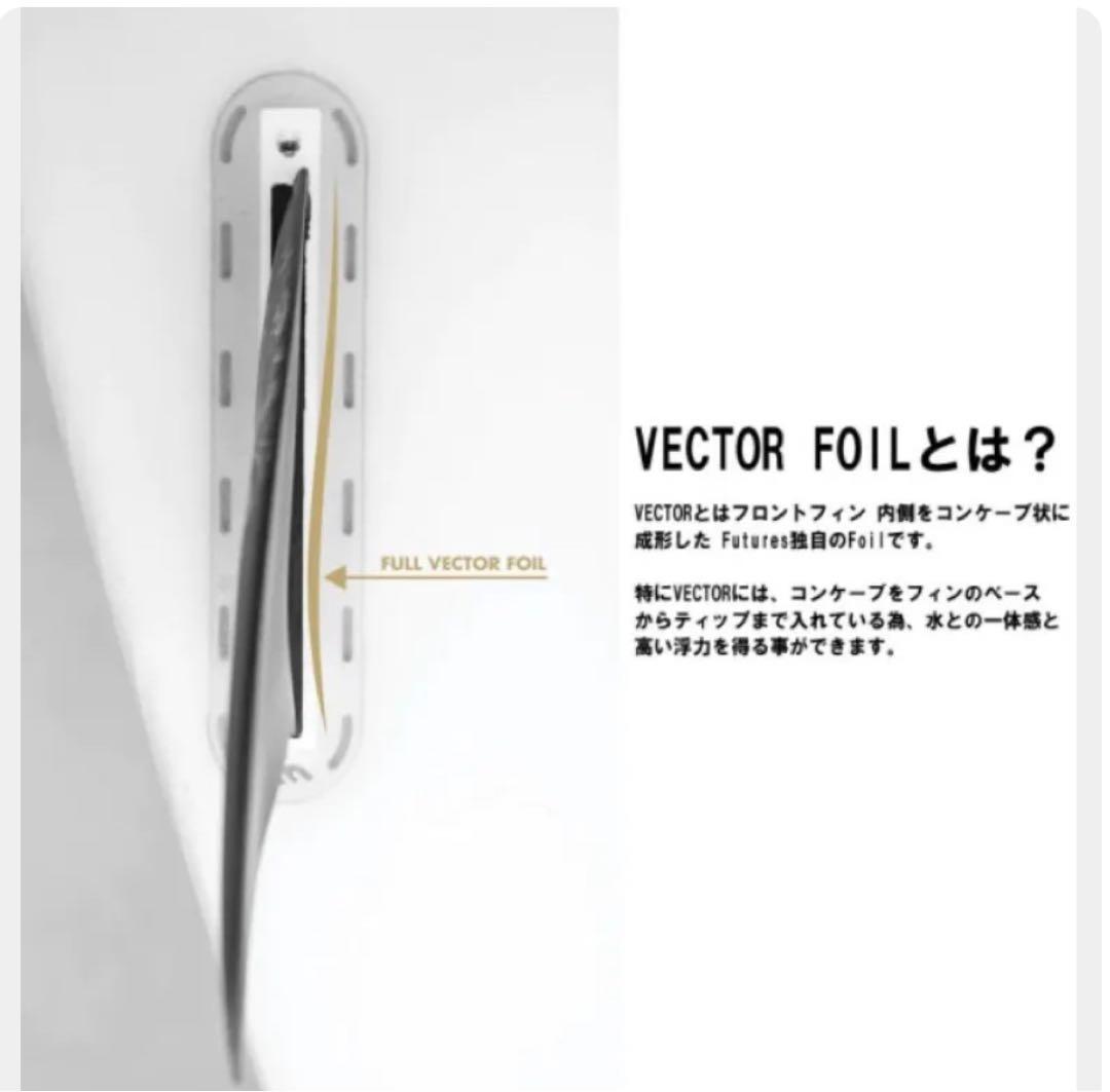 サーフィン・ボディボード futures VECTOR3/2THRUSTER LARGE