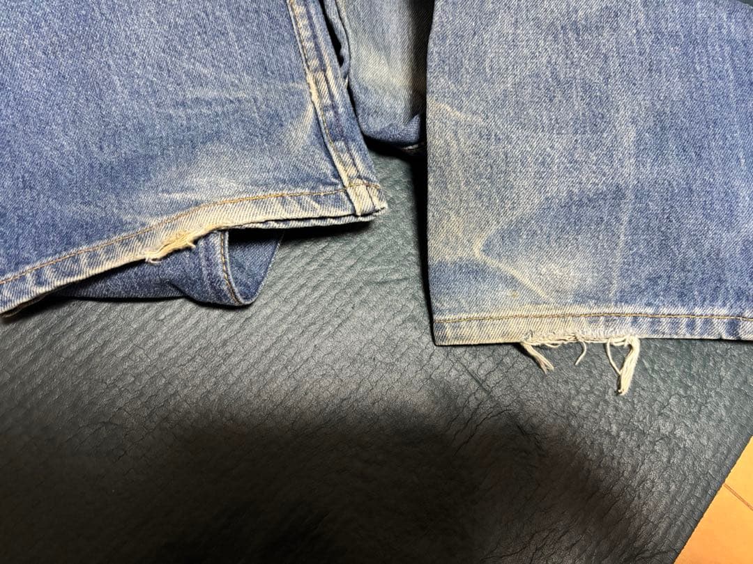 90sリーバイス501 USA 米国　縦落ち　ヒゲ　ハチノス　w38.5