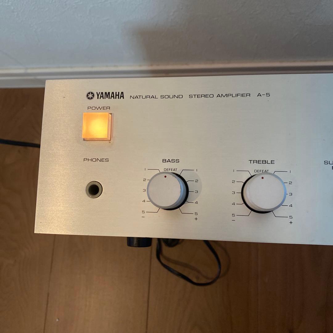 【送料無料】YAMAHAプリメインアンプ　A-5