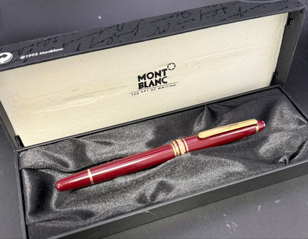 MONTBLANC 万年筆 144 ボルドー F 14K